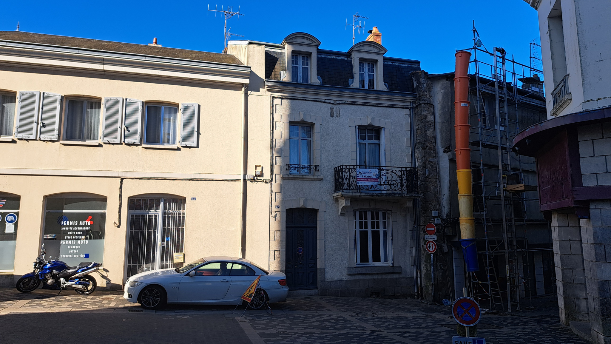 Maison 5 chambres et Appartement loué
